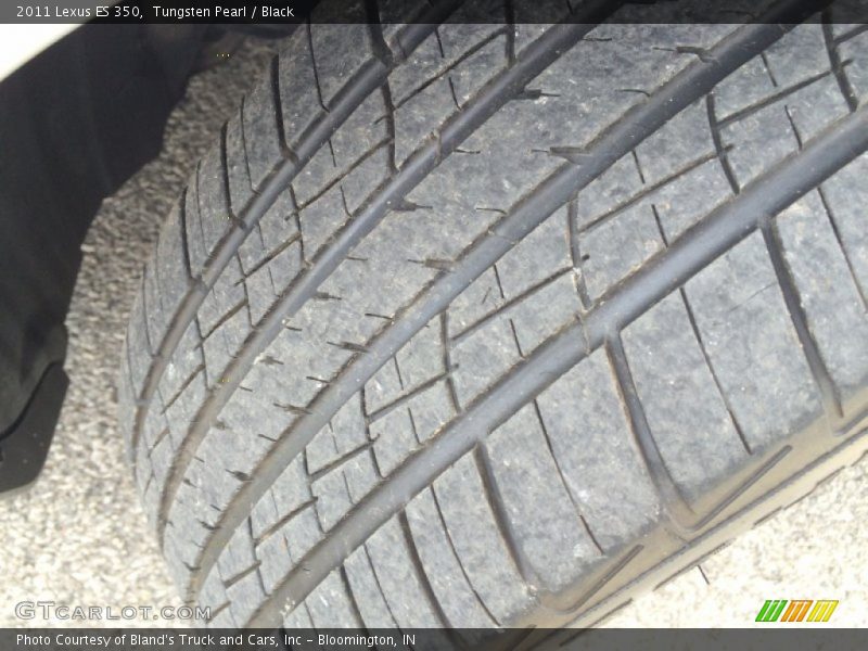 Tungsten Pearl / Black 2011 Lexus ES 350