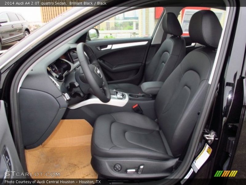 Brilliant Black / Black 2014 Audi A4 2.0T quattro Sedan