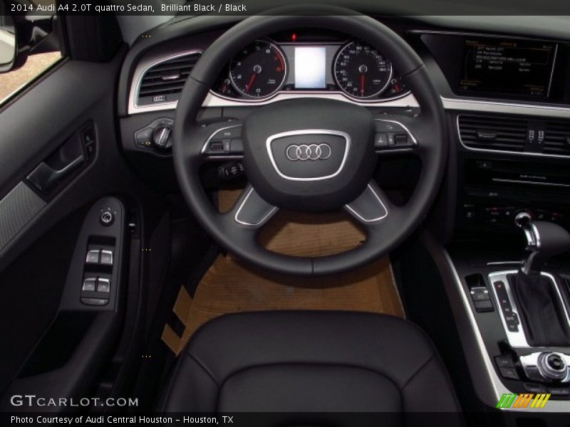 Brilliant Black / Black 2014 Audi A4 2.0T quattro Sedan