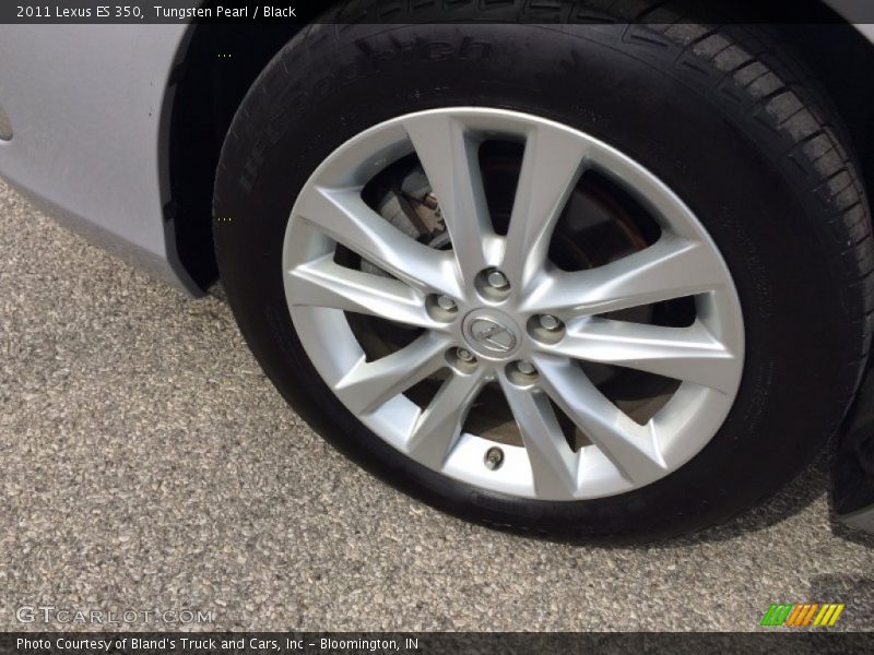 Tungsten Pearl / Black 2011 Lexus ES 350