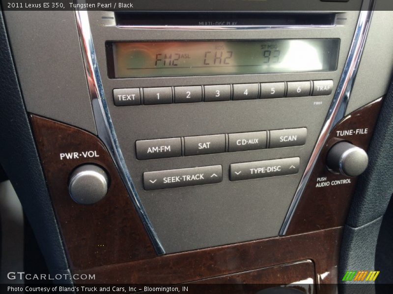 Tungsten Pearl / Black 2011 Lexus ES 350