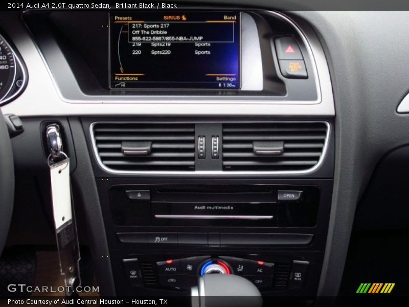 Brilliant Black / Black 2014 Audi A4 2.0T quattro Sedan