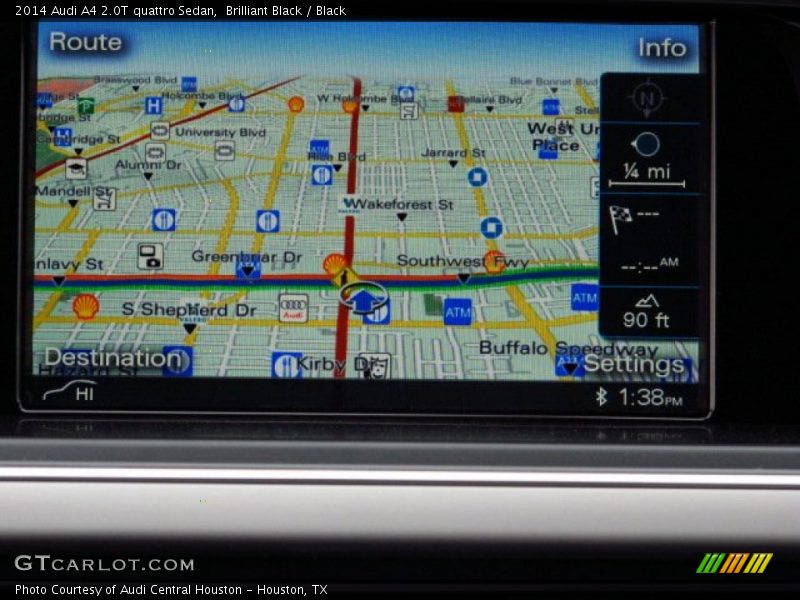 Brilliant Black / Black 2014 Audi A4 2.0T quattro Sedan