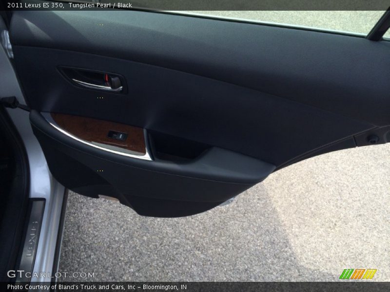 Tungsten Pearl / Black 2011 Lexus ES 350