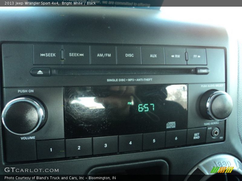 Audio System of 2013 Wrangler Sport 4x4