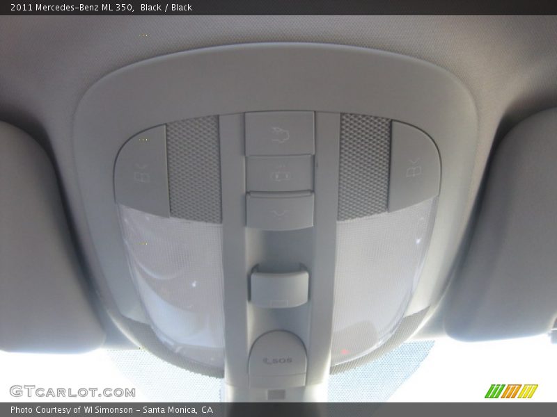 Black / Black 2011 Mercedes-Benz ML 350