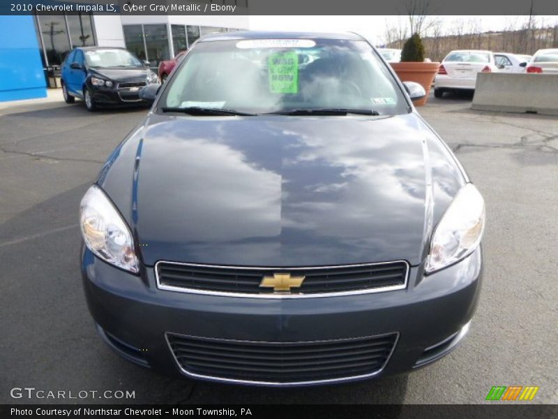 Cyber Gray Metallic / Ebony 2010 Chevrolet Impala LS