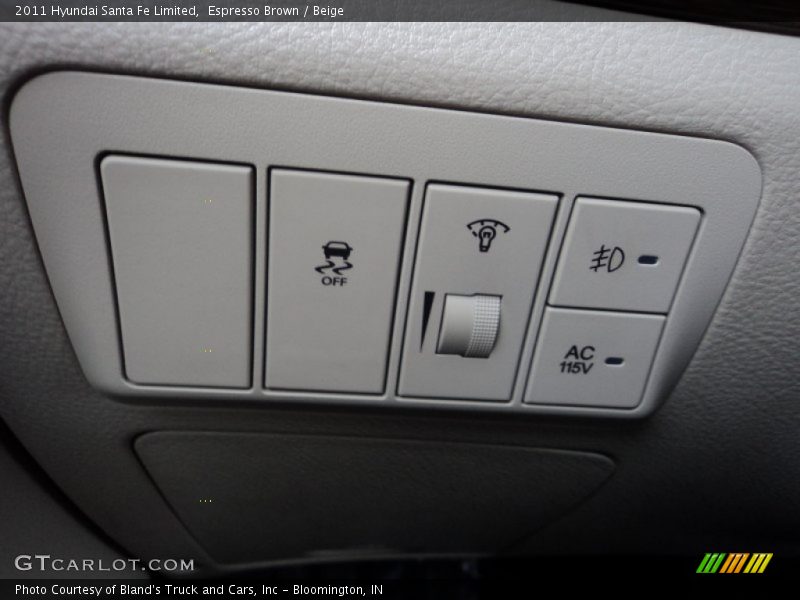 Espresso Brown / Beige 2011 Hyundai Santa Fe Limited