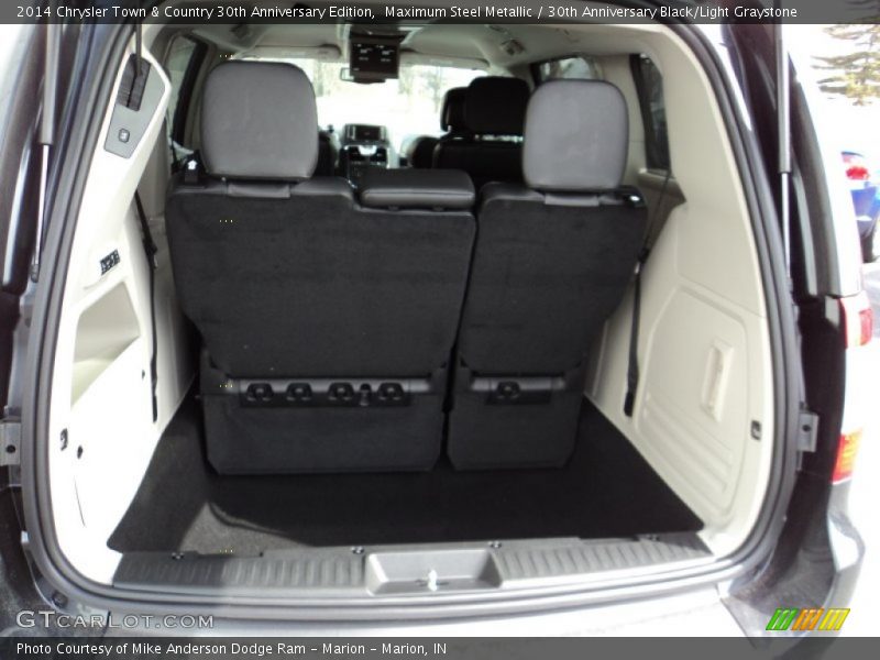 Maximum Steel Metallic / 30th Anniversary Black/Light Graystone 2014 Chrysler Town & Country 30th Anniversary Edition
