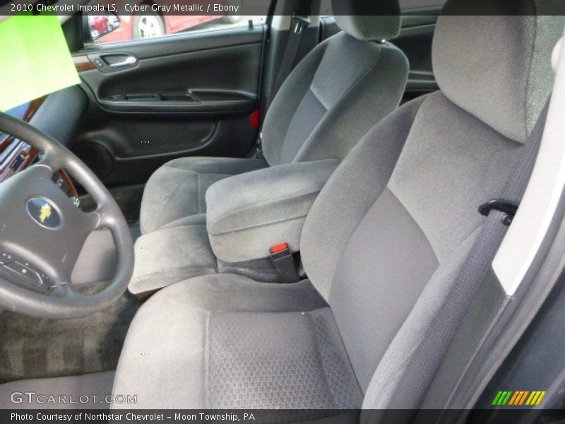 Cyber Gray Metallic / Ebony 2010 Chevrolet Impala LS