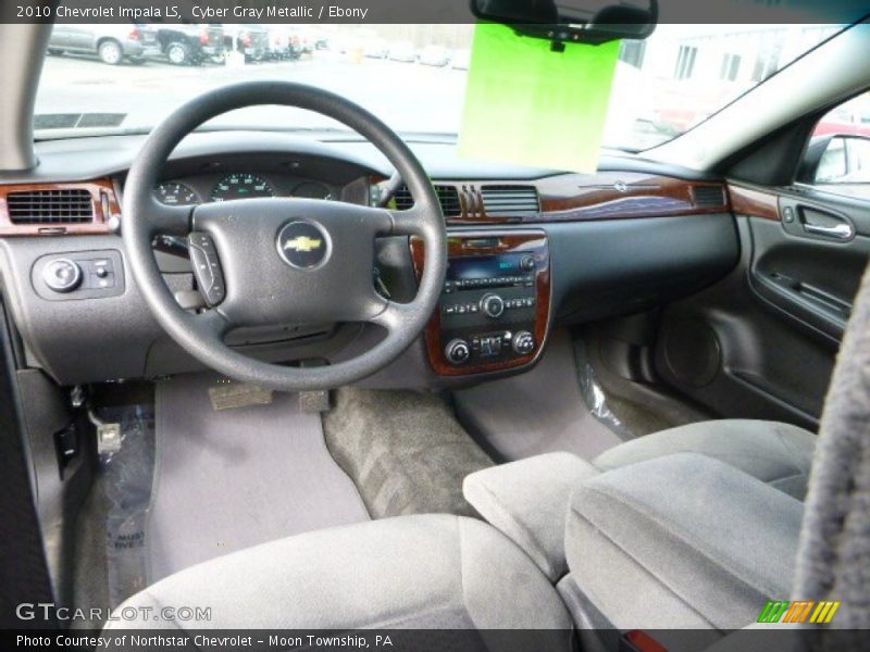 Cyber Gray Metallic / Ebony 2010 Chevrolet Impala LS