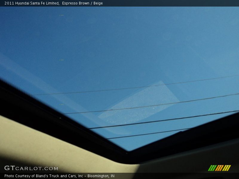 Espresso Brown / Beige 2011 Hyundai Santa Fe Limited