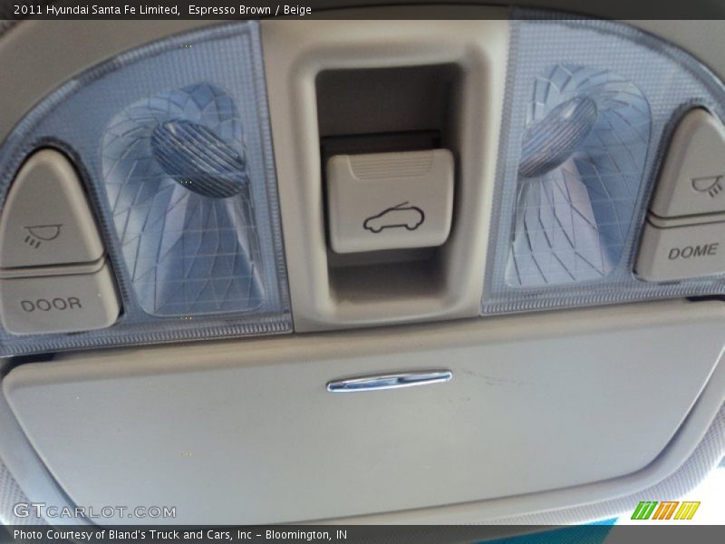 Espresso Brown / Beige 2011 Hyundai Santa Fe Limited