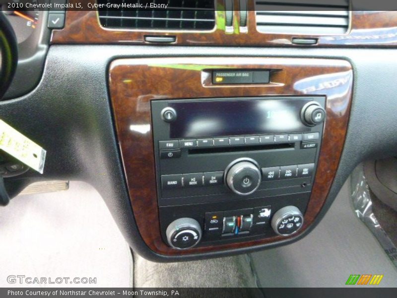 Cyber Gray Metallic / Ebony 2010 Chevrolet Impala LS