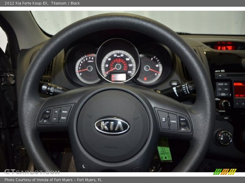 Titanium / Black 2012 Kia Forte Koup EX