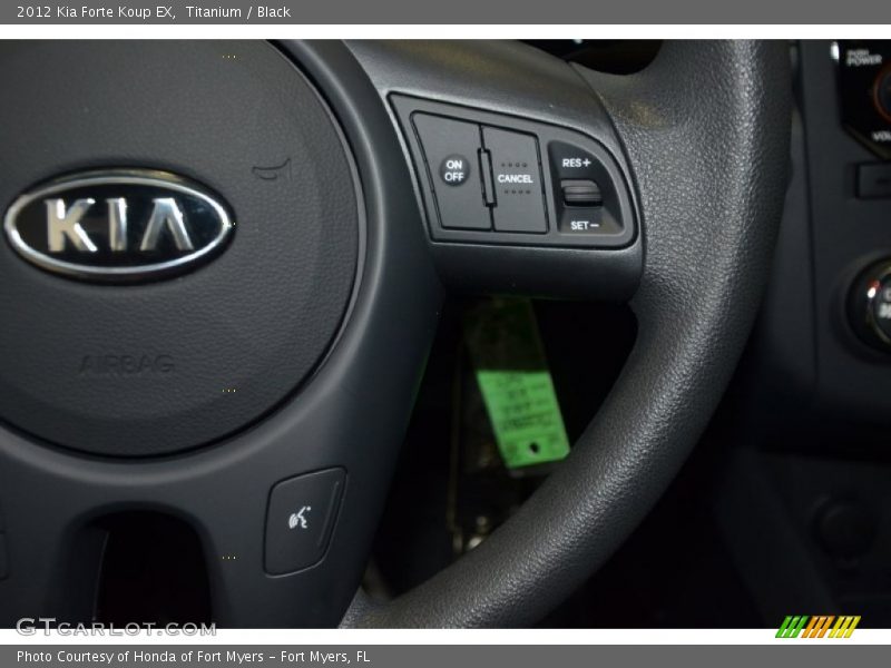 Titanium / Black 2012 Kia Forte Koup EX