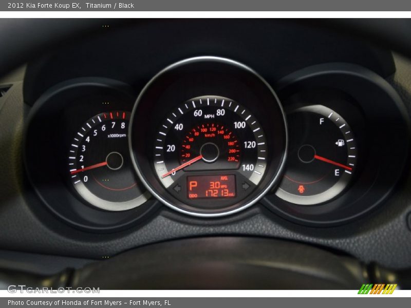 Titanium / Black 2012 Kia Forte Koup EX