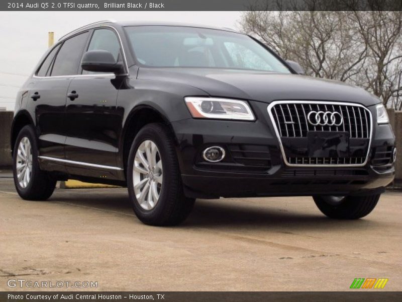 Brilliant Black / Black 2014 Audi Q5 2.0 TFSI quattro