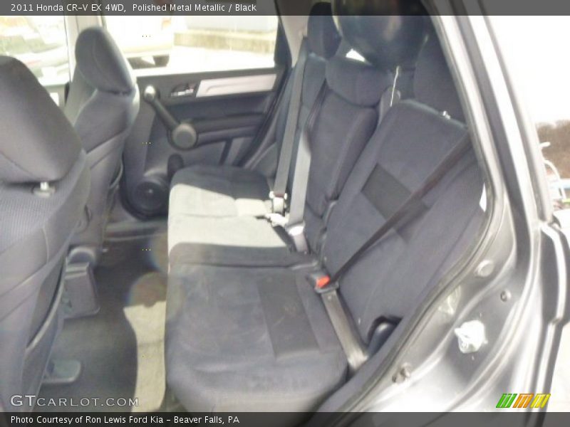 Polished Metal Metallic / Black 2011 Honda CR-V EX 4WD