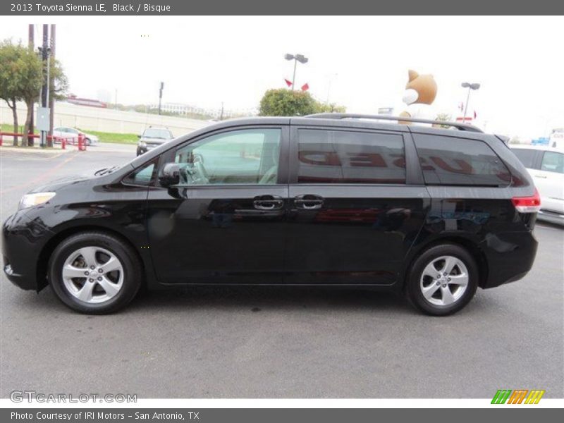 Black / Bisque 2013 Toyota Sienna LE