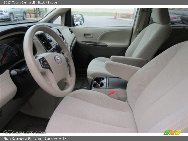 Black / Bisque 2013 Toyota Sienna LE