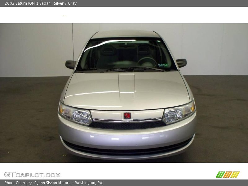 Silver / Gray 2003 Saturn ION 1 Sedan