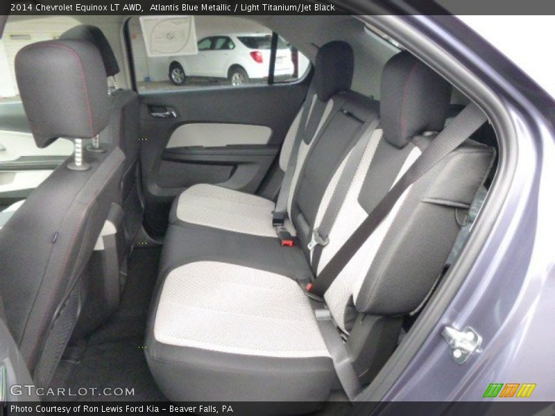 Atlantis Blue Metallic / Light Titanium/Jet Black 2014 Chevrolet Equinox LT AWD