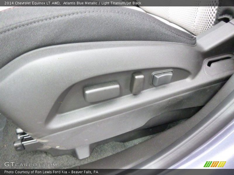 Atlantis Blue Metallic / Light Titanium/Jet Black 2014 Chevrolet Equinox LT AWD