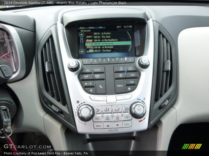 Atlantis Blue Metallic / Light Titanium/Jet Black 2014 Chevrolet Equinox LT AWD