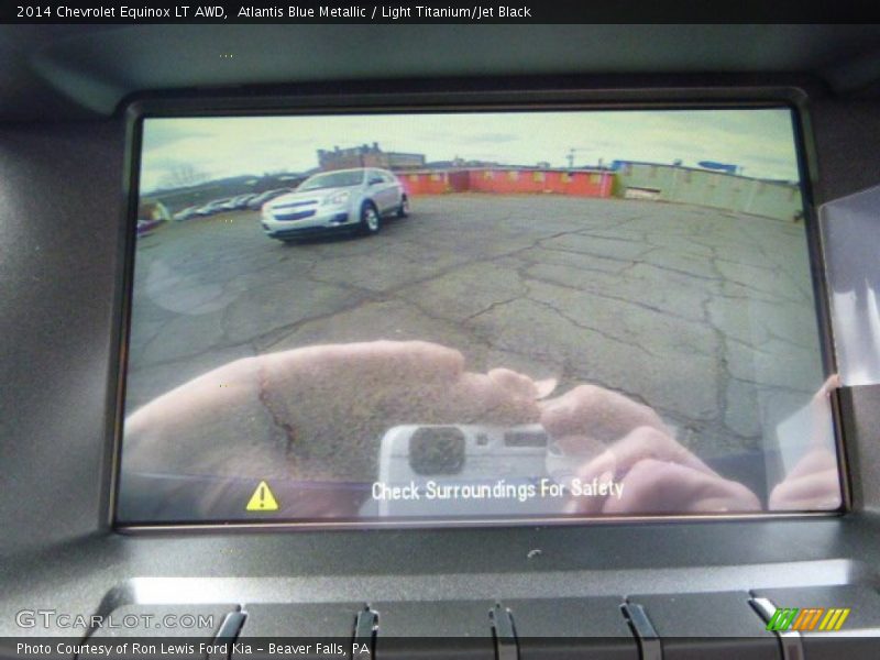 Atlantis Blue Metallic / Light Titanium/Jet Black 2014 Chevrolet Equinox LT AWD