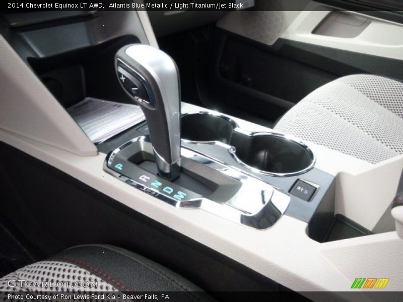 Atlantis Blue Metallic / Light Titanium/Jet Black 2014 Chevrolet Equinox LT AWD