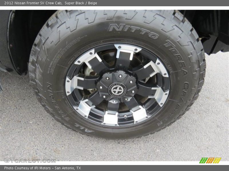 Super Black / Beige 2012 Nissan Frontier SV Crew Cab