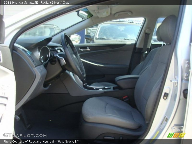 Radiant Silver / Gray 2011 Hyundai Sonata SE