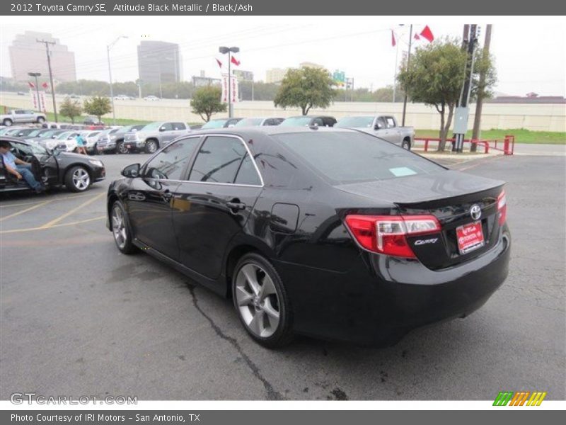 Attitude Black Metallic / Black/Ash 2012 Toyota Camry SE