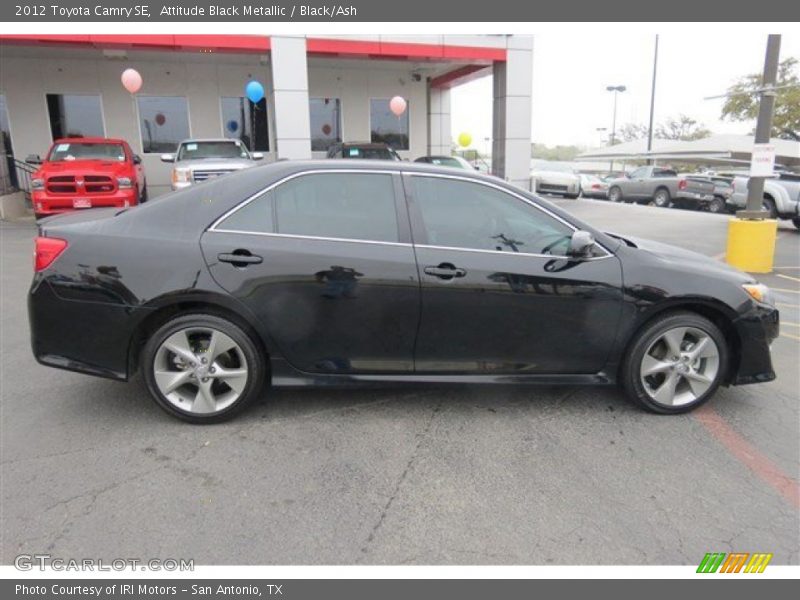 Attitude Black Metallic / Black/Ash 2012 Toyota Camry SE