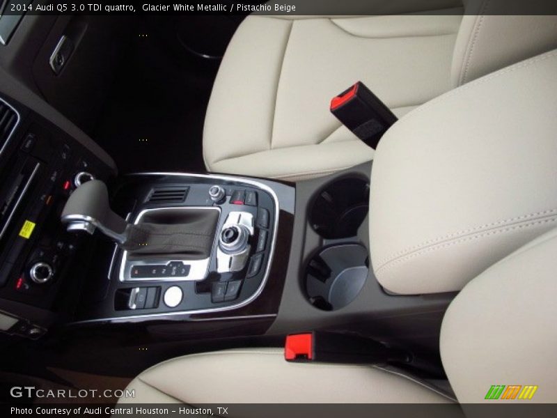 Glacier White Metallic / Pistachio Beige 2014 Audi Q5 3.0 TDI quattro