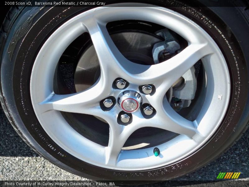Barcelona Red Metallic / Charcoal Gray 2008 Scion xD