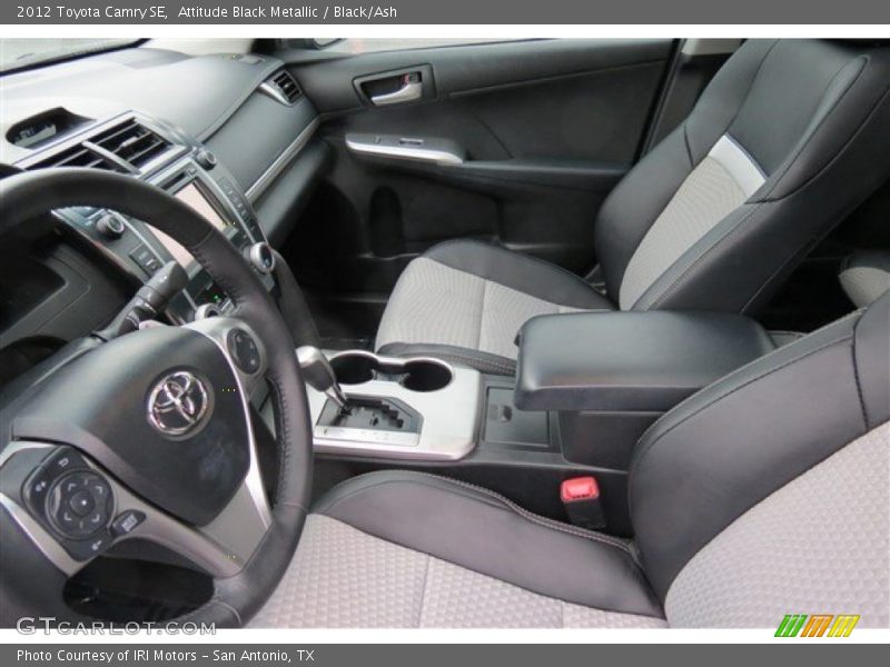 Attitude Black Metallic / Black/Ash 2012 Toyota Camry SE