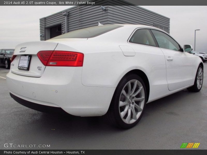 Ibis White / Velvet Beige 2014 Audi A5 2.0T quattro Coupe