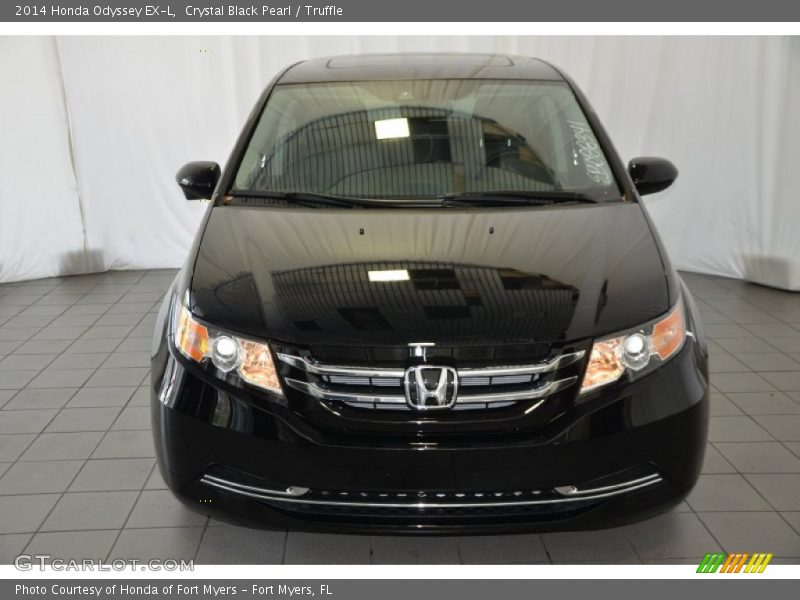 Crystal Black Pearl / Truffle 2014 Honda Odyssey EX-L