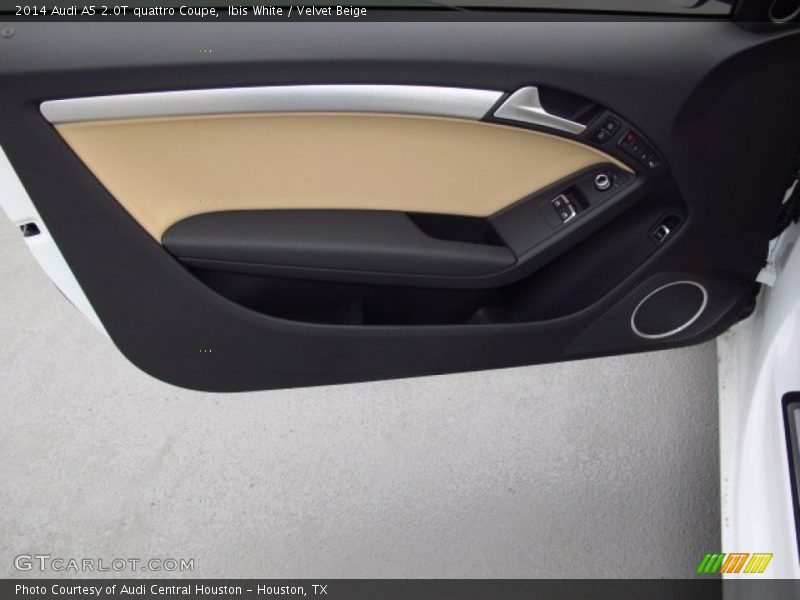 Ibis White / Velvet Beige 2014 Audi A5 2.0T quattro Coupe
