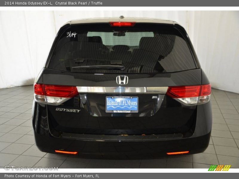 Crystal Black Pearl / Truffle 2014 Honda Odyssey EX-L