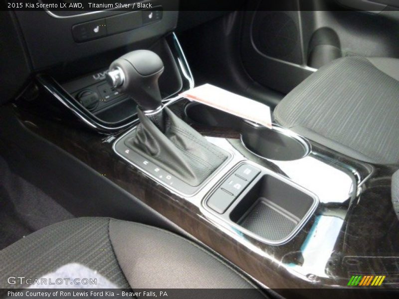  2015 Sorento LX AWD 6 Speed Sportmatic Automatic Shifter