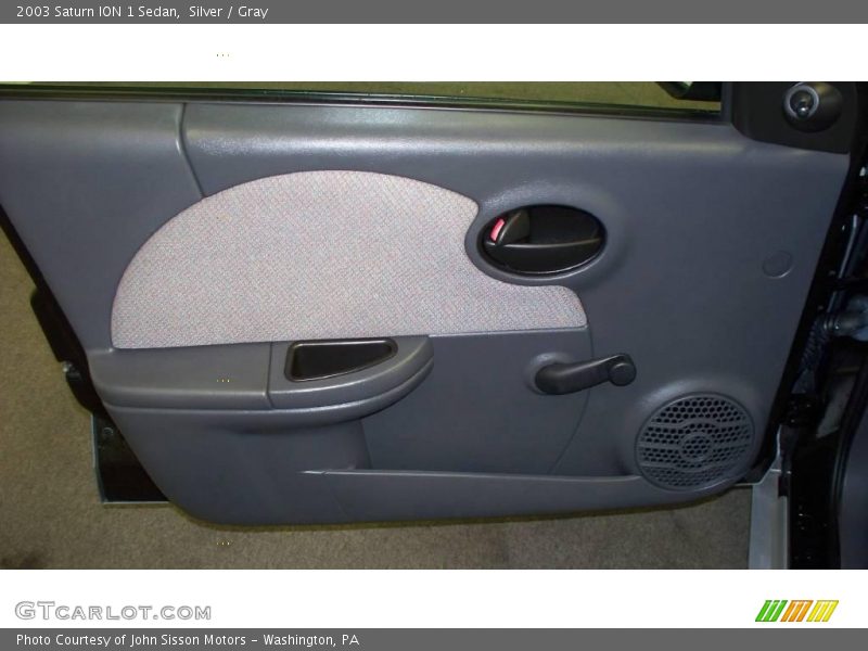 Silver / Gray 2003 Saturn ION 1 Sedan