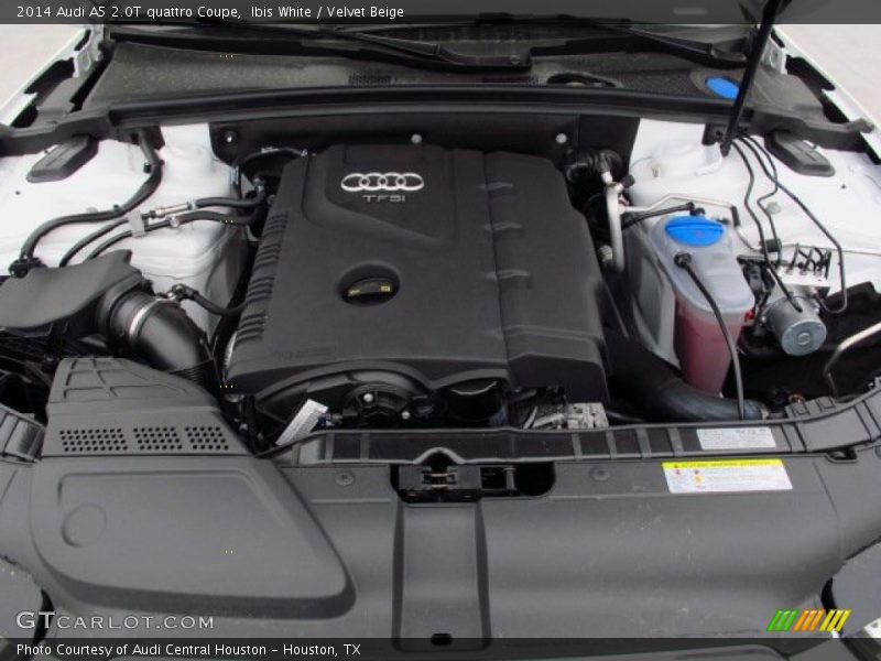 2014 A5 2.0T quattro Coupe Engine - 2.0 Liter Turbocharged FSI DOHC 16-Valve VVT 4 Cylinder