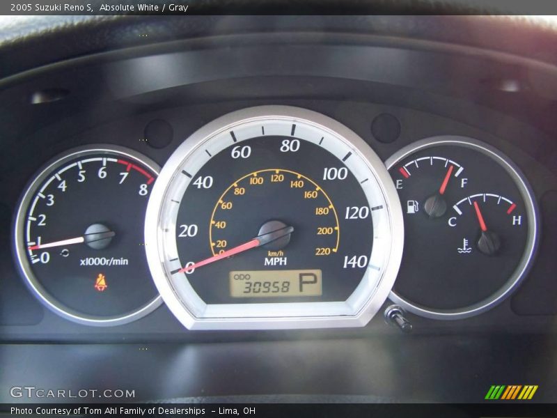 Absolute White / Gray 2005 Suzuki Reno S