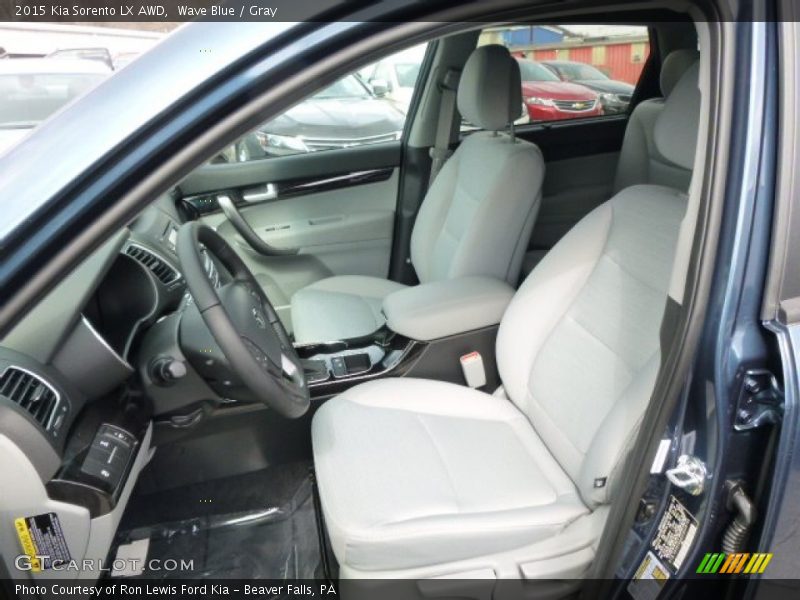  2015 Sorento LX AWD Gray Interior
