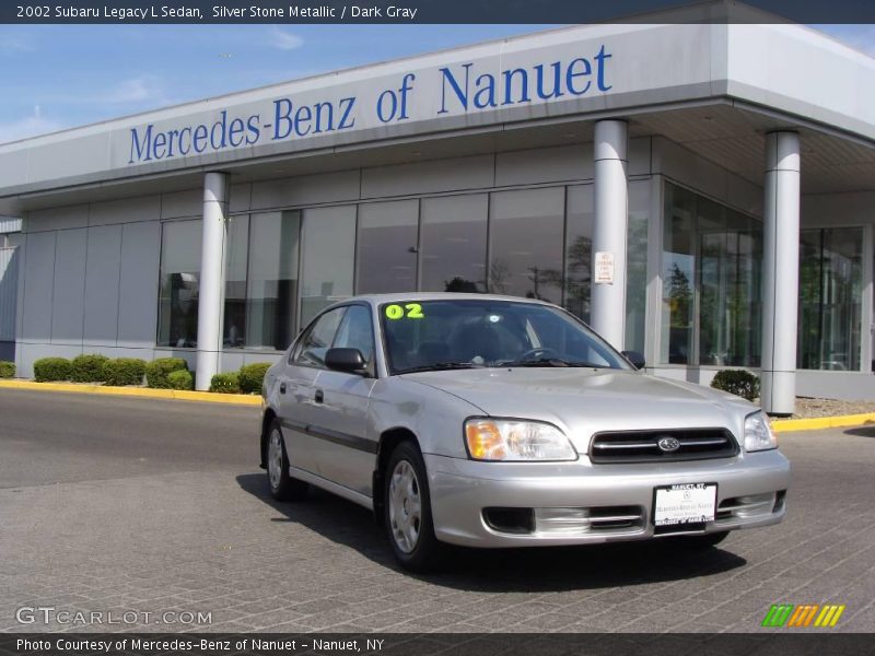Silver Stone Metallic / Dark Gray 2002 Subaru Legacy L Sedan
