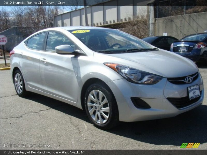 Silver / Gray 2012 Hyundai Elantra GLS