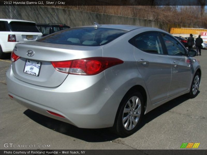 Silver / Gray 2012 Hyundai Elantra GLS